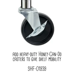 Shelving*Honey-Can-Do 5-Tier Heavy-Duty Adjustable Shelving Unit with 800-lb Shelf Capacity, 18