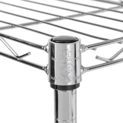 Shelving*Honey-Can-Do 4-Tier Slim Profile Shelving Unit, Chrome (SHF-10022)