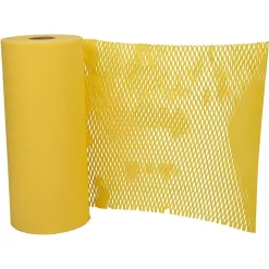 Discount JAM Paper Honeycomb Packing Paper Roll, Lemon Yellow, 12" x 328' (PP10001YE)