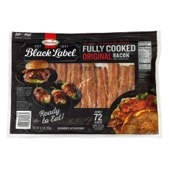 Hormel Fully Cooked Bacon, 9.5 oz., 72 Strips/Pack (272086)