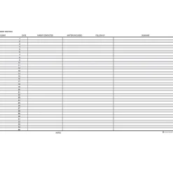 Grade Books*House of Doolittle Class Record Book, 8.5