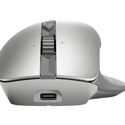 New HP 930 Creator Wireless Ergonomic Bluetooth & USB Mouse, Silver (1D0K9AA)