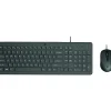 Sale HP 150 240J7AA Ergonomic Keyboard and Optical Mouse Combo, Black