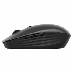 Sale HP 710 Rechargeable Silent Wireless Ergonomic Track-On-Glass Mouse, Black (6E6F2AA)