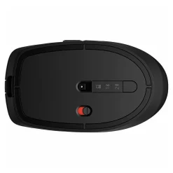 Sale HP 710 Rechargeable Silent Wireless Ergonomic Track-On-Glass Mouse, Black (6E6F2AA)