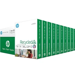 Multipurpose Paper*HP 30% Recycled 8.5" x 11" Multipurpose Paper, 20 lbs., 92 Brightness, 5000 Sheets/Carton (E1120)