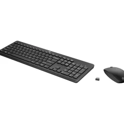 Discount HP 235 Wireless Keyboard and Optical Mouse Combo, Black (1Y4D0UT#ABA)