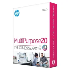 Multipurpose Paper*HP 8.5" x 11" Multipurpose Paper, 20 lbs., 96 Brightness, 500 Sheets/Ream (M1120)
