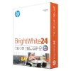Large Quantity Paper*HP BrightWhite24 8.5" x 11" Inkjet Paper, 24 lbs., 100 Brightness, 500 Sheets/Ream (B1124)