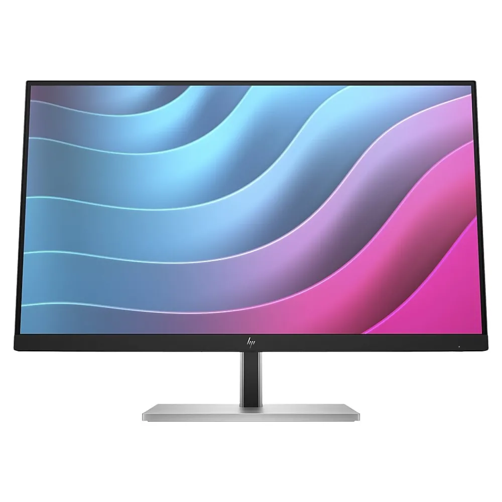HP E24 G5 23.8" LED Monitor, Black/Silver (6N6E9AA#ABA)