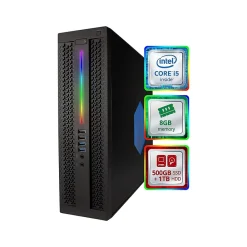 Best HP EliteDesk 800 G2 Refurbished Gaming Desktop Computer, Intel Core i5-6500, 8GB Memory, 500GB SSD, 1TB HDD (BTG-00049831STP)
