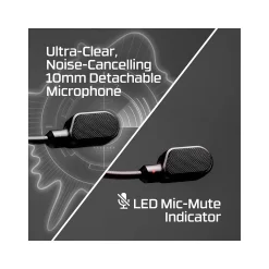 Clearance HP HyperX Cloud III Wireless Stereo Gaming Headset, USB Type-C, Black/Red (77Z46AA)