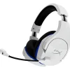 HP HyperX Cloud Stinger Core Wireless Noise Canceling Stereo Gaming Headset, White/Blue (4P5J1AA)