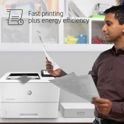 HP LaserJet Enterprise M507n Monochrome Laser Printer with Built-in Ethernet (1PV86A)