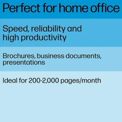 HP LaserJet M209dw Wireless Black & White Laser Printer, Single-Function, Print, Best for Home Office (6GW62F)