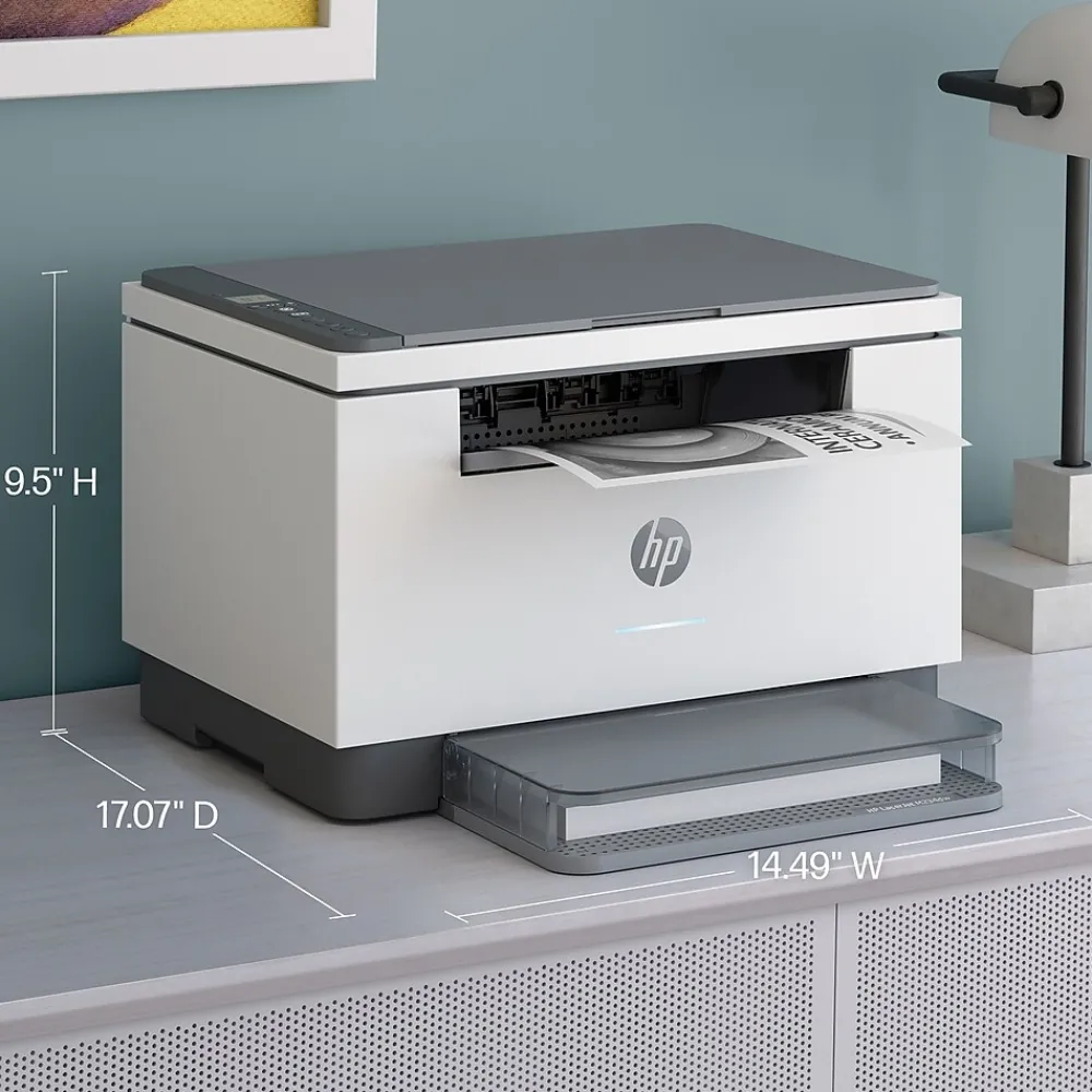 HP LaserJet Pro MFP M234dw Wireless Black & White Laser Printer, All-In-One, Print, Scan, Copy, Best for Home Office (6GW99F)
