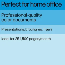 HP OfficeJet 9012e Wireless All-in-One Color Inkjet Printer, Duplex, Best for home office, 6 mo. Instant Ink with + (1G5L4A)