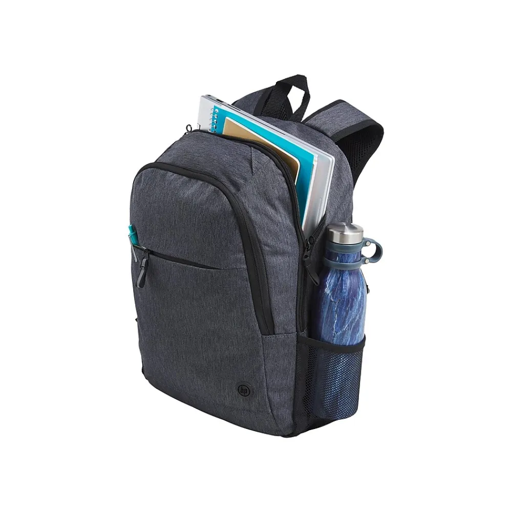 Prelude Pro Laptop Backpack, Gray Polyester (4Z513AA)<HP Best