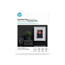 Photo Paper*HP Premium Plus Glossy Photo Paper, 5" x 7", 60 Sheet/Pack (CR669A)