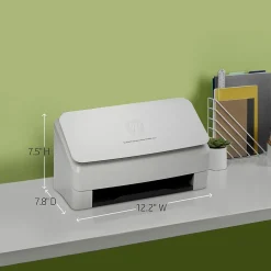 HP ScanJet Enterprise Flow N7000 Snw1 Duplex Desktop Document Scanner, White (6FW10A#BGJ)