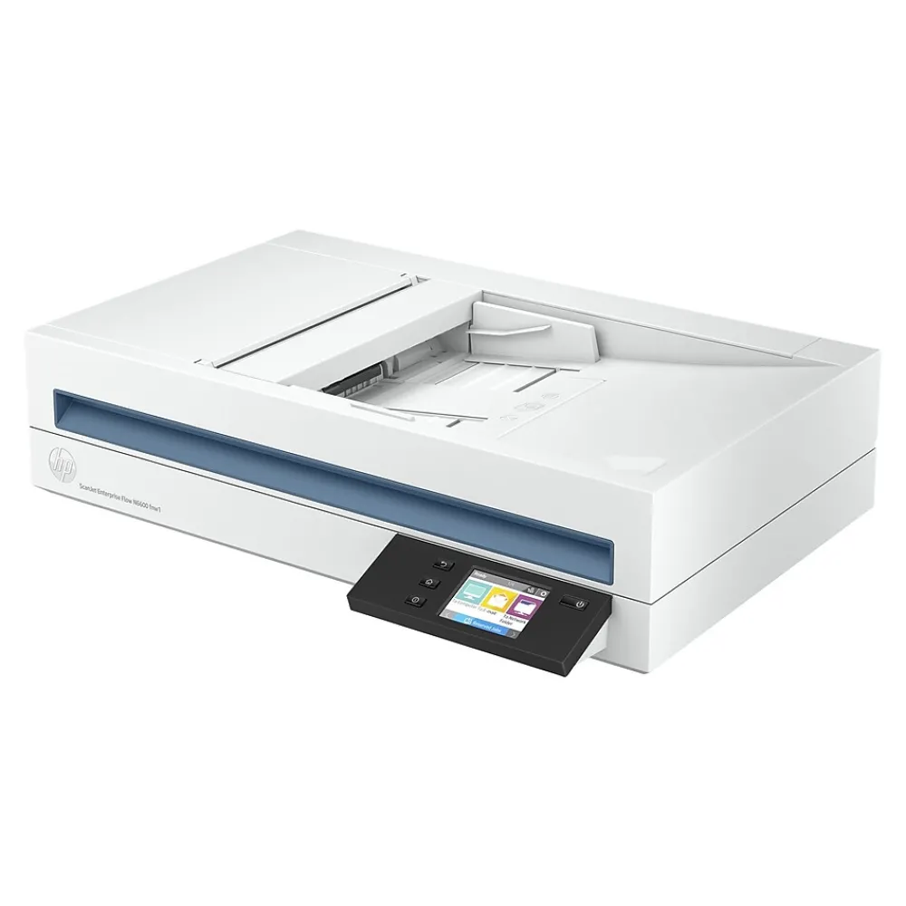 HP ScanJet Enterprise Flow N6600 fnw1 Wireless Duplex Flatbed Document Scanner, White (20G08A#BGJ)