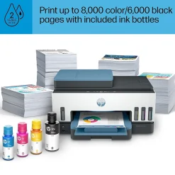 HP Smart Tank 7602 Wireless All-in-One Color Ink Tank Printer Scanner Copier Fax, 2 years of ink (28B98A)