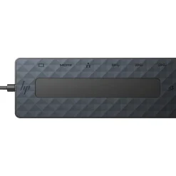 HP Universal 7-Port USB-C Hub, Black (50H55UT)