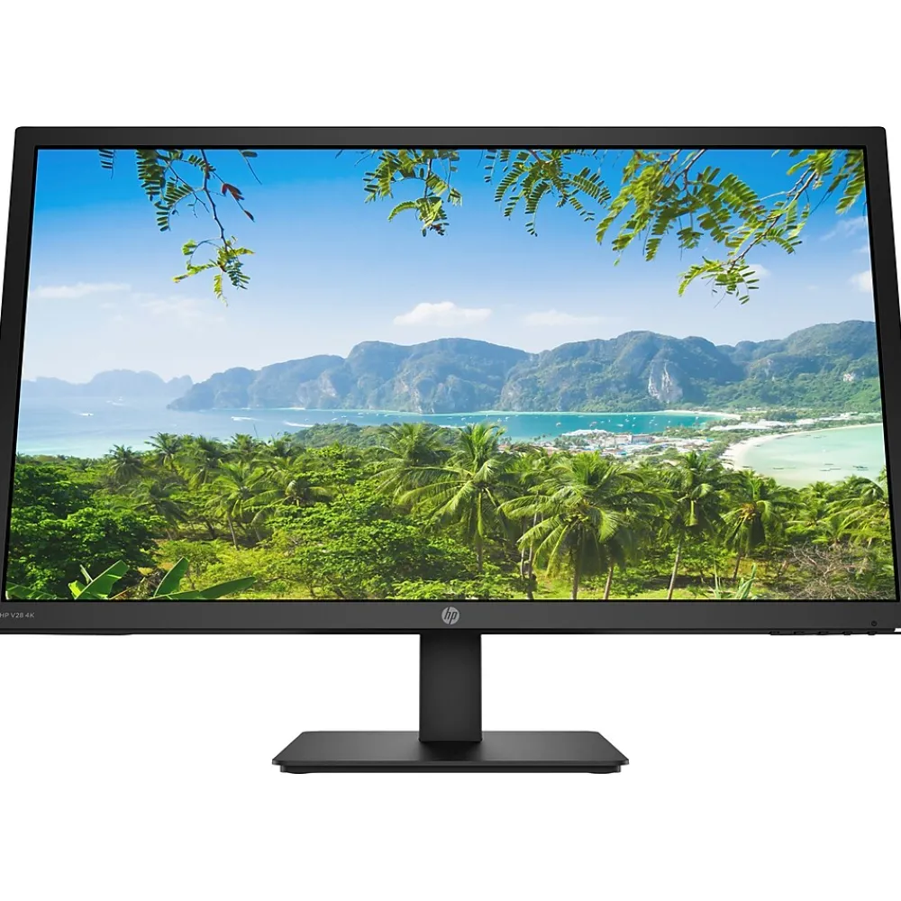 HP V28 28" 4K LED Monitor, Black (8WH57AA#ABA)