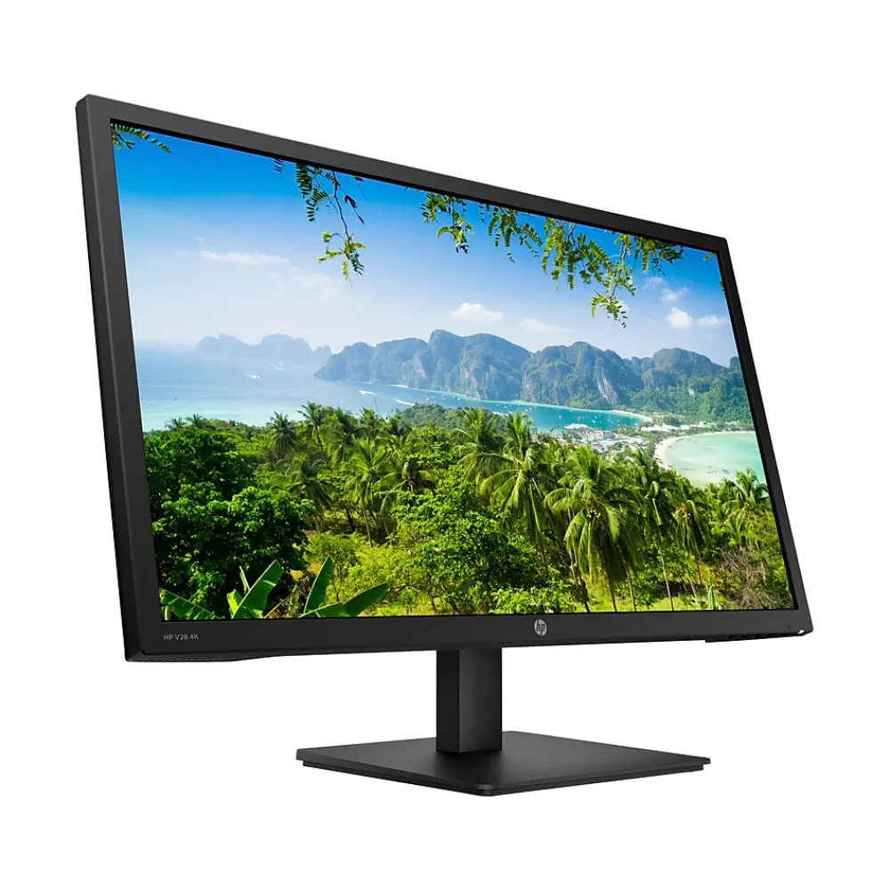HP V28 28" 4K LED Monitor, Black (8WH57AA#ABA)