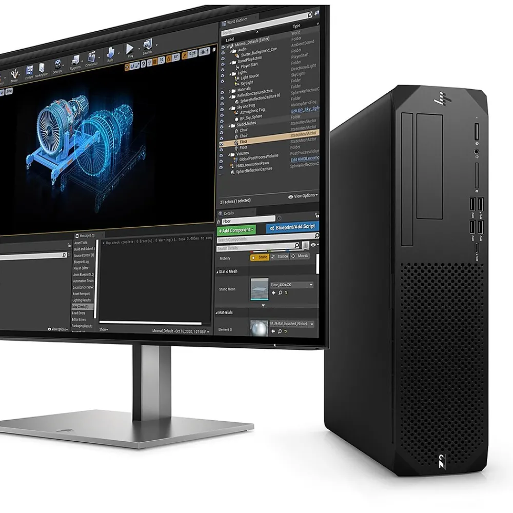 Clearance HP Z2 G9 Desktop Computer, Intel Core i5-14500, 16GB Memory, 512GB SSD, Windows 11 Pro, Keyboard Included (A1QP8UT#ABA)