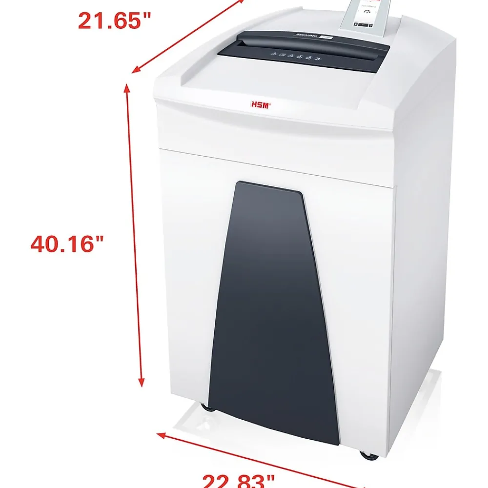 Online HSM SECURIO P36ic 31-Sheet Cross-Cut Multi-Media Shredder (1853121)