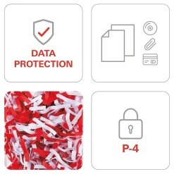 Online HSM SECURIO P36ic 31-Sheet Cross-Cut Multi-Media Shredder (1853121)