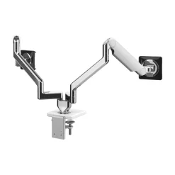 New Humanscale Dual Monitor Arm, Polished Aluminum (X22DBW)