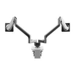 New Humanscale Dual Monitor Arm, Polished Aluminum (X22DBW)