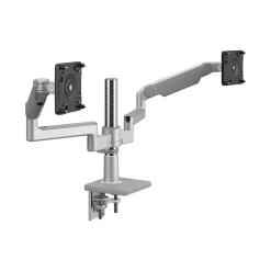 Outlet Humanscale Dual Monitor Arm, Silver (X22TBS)