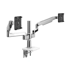 Outlet Humanscale Dual Monitor Arm, Black (X22SBB)