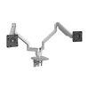Discount Humanscale Dual Monitor Arm, Silver (X22DBS)