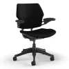 Office Chairs*Humanscale Freedom Ergonomic Fabric Swivel Task Chair, Black (F111GCF10XFSHNSC)