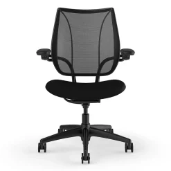Office Chairs*Humanscale Liberty Ergonomic Fabric Swivel Task Chair, Black (L113BM10FT10XFSHNSC)