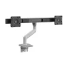 Best Humanscale M8.1 Adjustable Dual Monitor Arm, Up to 28" Monitors, Silver (M82CBS)