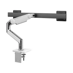 Clearance Humanscale M8.1 Adjustable Dual Monitor Arm, Up to 28