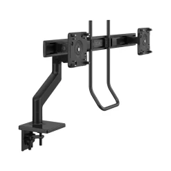 Best Humanscale M8.1 Adjustable Dual Monitor Arm with Crossbar, Up to 28
