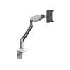 Humanscale M2.1 Adjustable Monitor Arm, Polished Aluminum/White (M21CMWBTB.WFH)