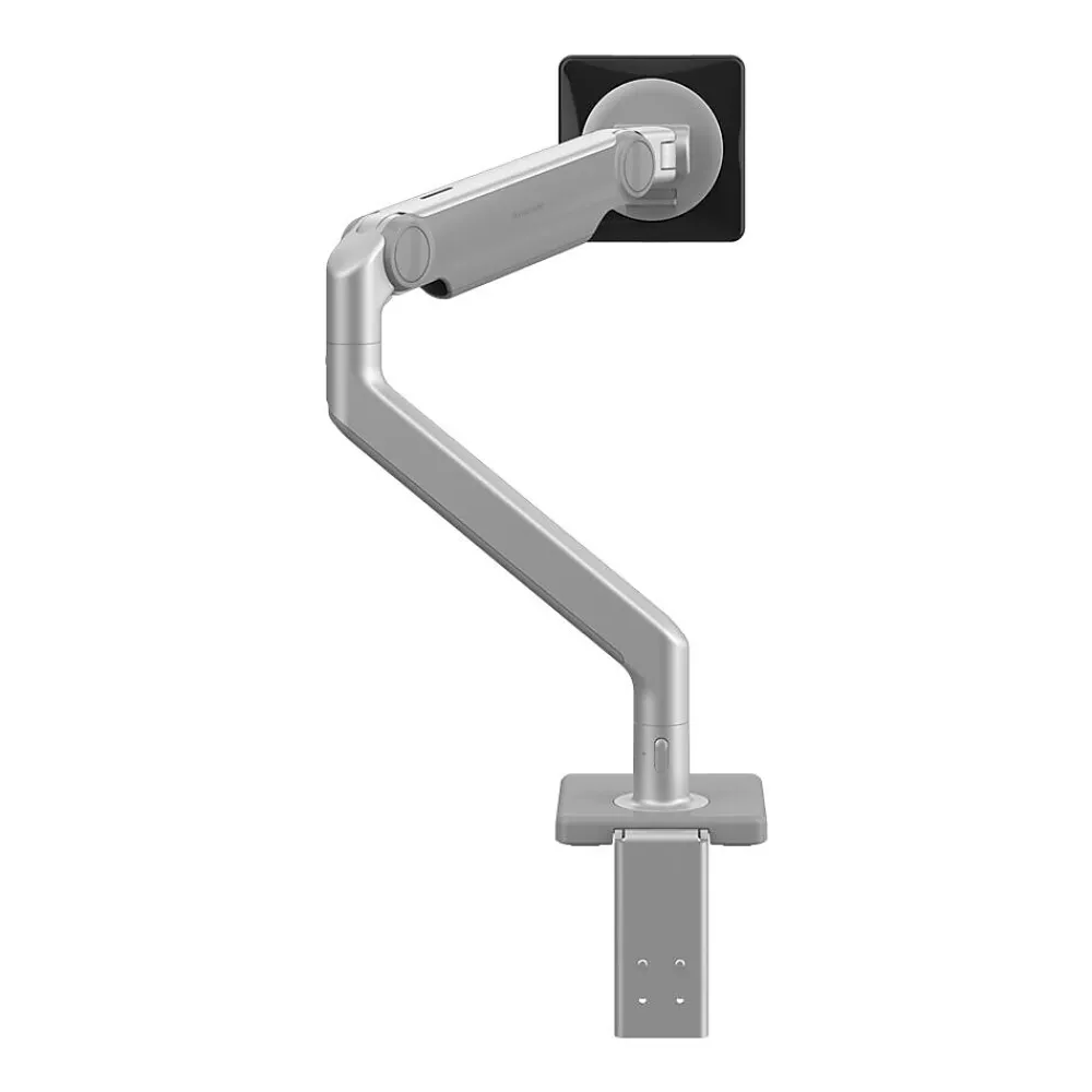 Sale Humanscale M2.1 Adjustable Single Monitor Arm, Silver (M21TBS)