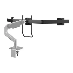 Online Humanscale M10 Adjustable Triple Monitor Arm with Crossbar and Handle, up to 26.5
