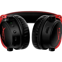 Hot HyperX Cloud Alpha Wireless Noise Canceling Over-the-Ear Stereo Gaming Headset, Black/Red (4P5D4AA)