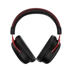 New HyperX Cloud II Wireless Noise Canceling Stereo Gaming Headset, USB Type-C, Black/Red (4P5K4AA)