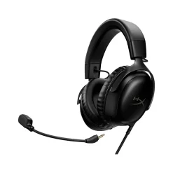 Discount HyperX Cloud III Noise Canceling Over-the-Ear Stereo Gaming Headset, USB/3.5mm, Black (727A8AA)
