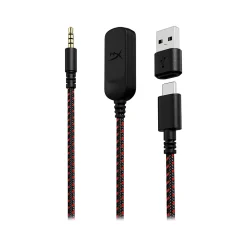 Hot HyperX Cloud III Noise Canceling Stereo Gaming Headset, USB, 3.5mm, Black/Red (727A9AA)