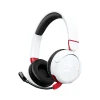 New HyperX Cloud Mini Wireless Active Noise Canceling Bluetooth Gaming On Ear Headset, Chromebook Certified, White (7G8F2AA)